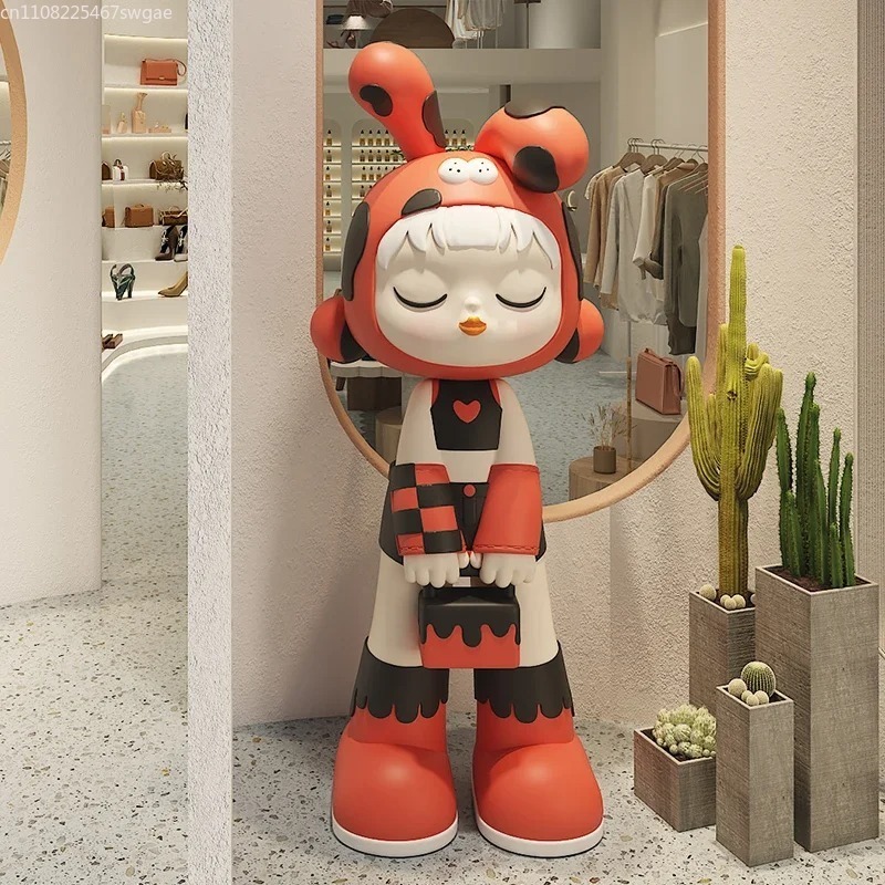 Statue de fille de dessin anim - Home Decor Resin avis et prix
