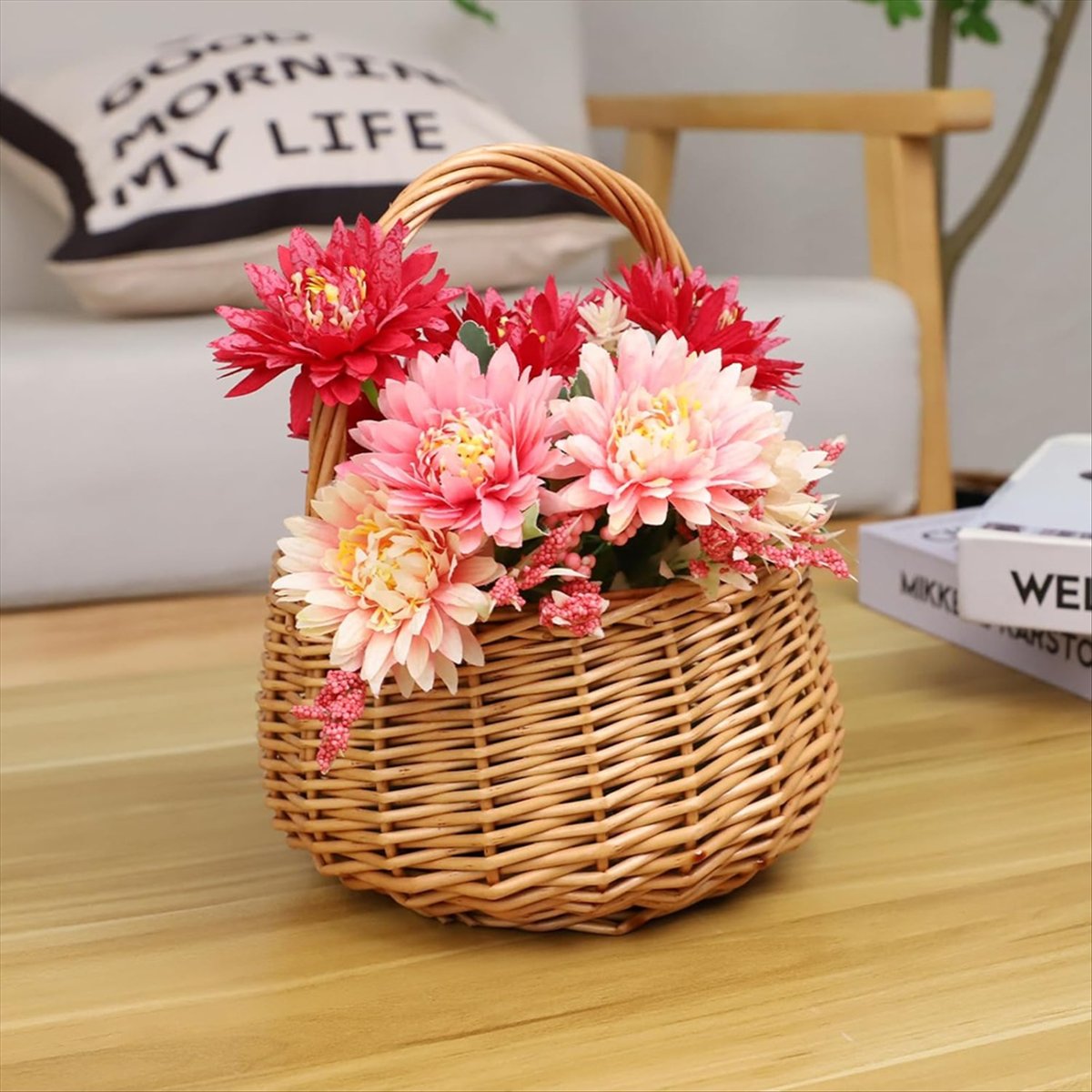 Panier de pique-nique en osier - Home Decor Flowers avis et prix