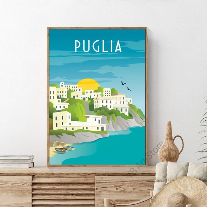 Affiche de Ville de Voyage, Pl - Home Decor Dubai avis et prix