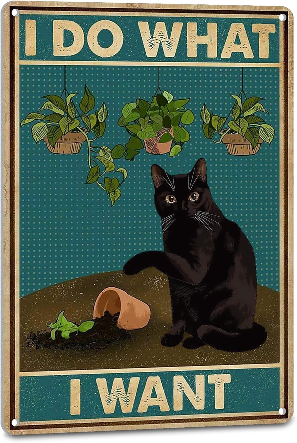 Affiches décoratives mignonnes - Home Decor Cat avis et prix