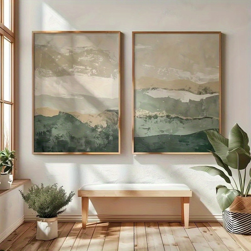 Lot de 2 tableaux sur toile Wa - Home Decor Korea avis et prix