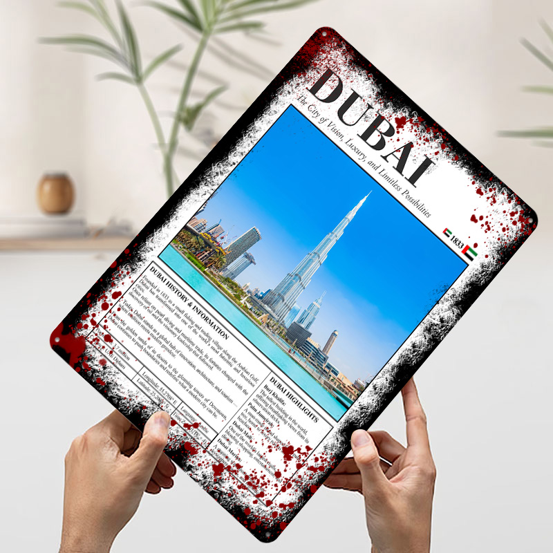Affiche imprimée sur le thème  - Home Decor Dubai avis et prix