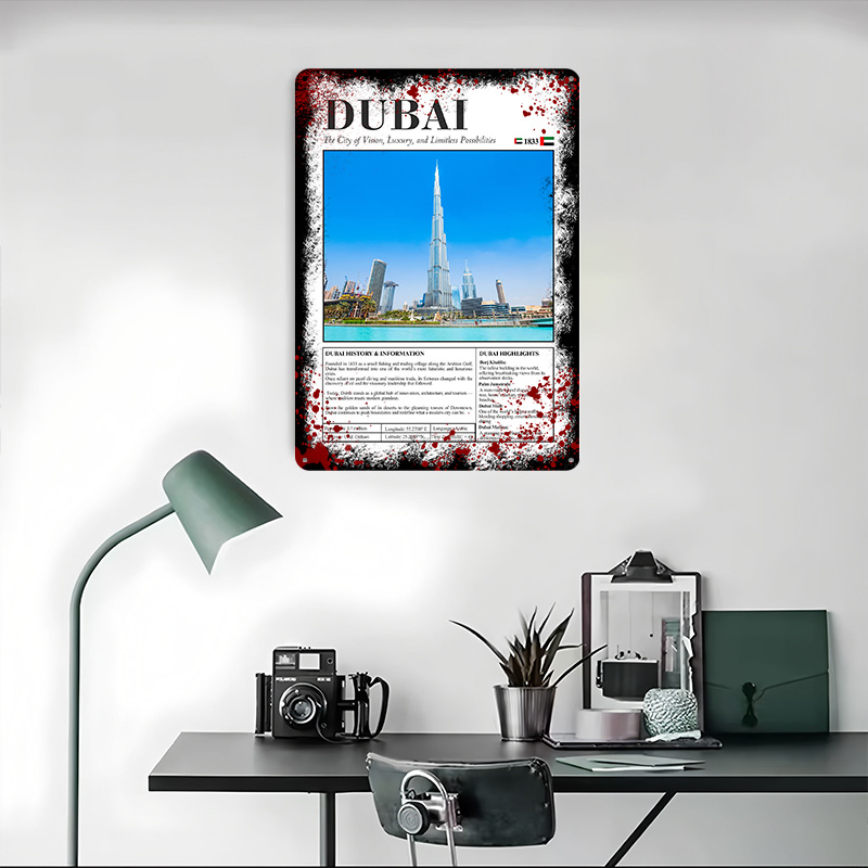 Affiche imprimée sur le thème  - Home Decor Dubai avis et prix