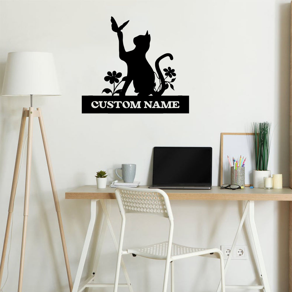 1PC Autocollant mural créatif  - Home Decor Cat avis et prix