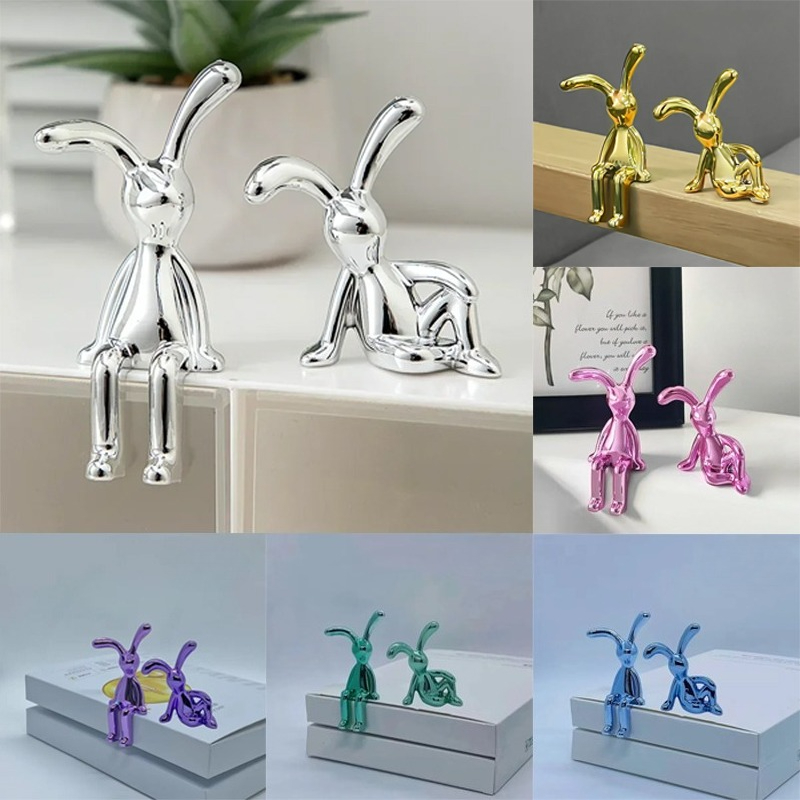 Figurine de lapin à longues or - Home Decor Korea avis et prix