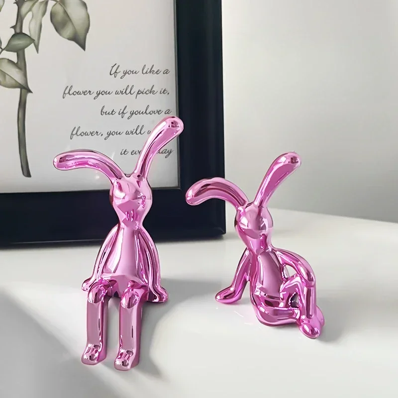 Figurine de lapin à longues or - Home Decor Korea avis et prix