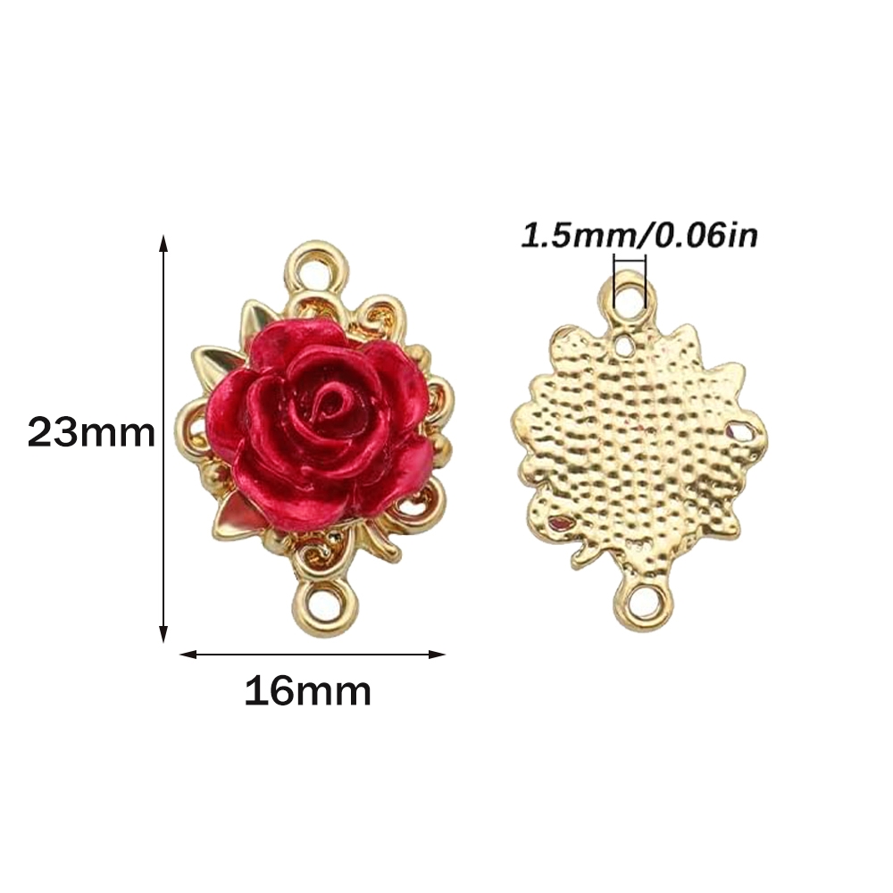 5/10 Breloques Rose 3D, Connec - Home Decor Flowers avis et prix