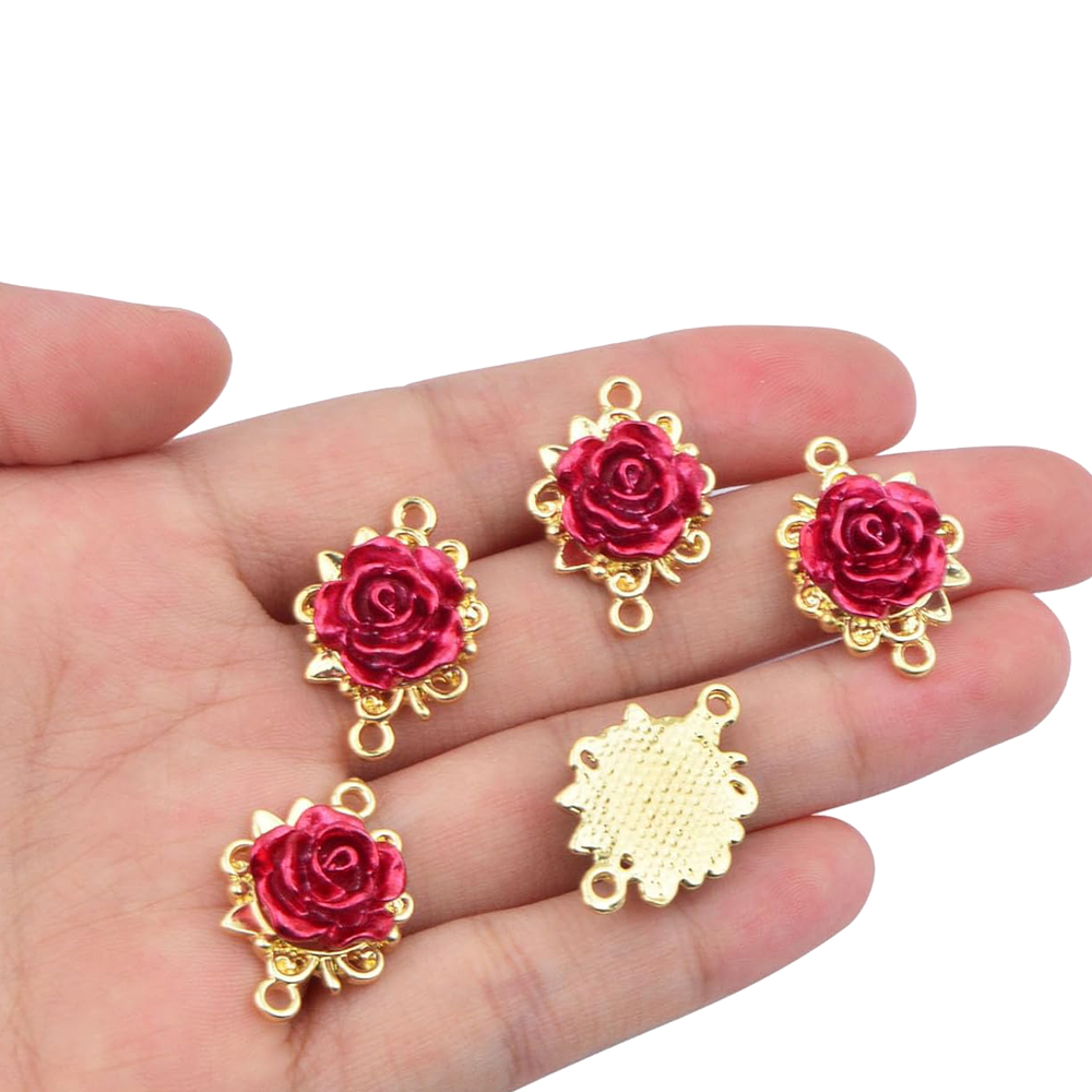 5/10 Breloques Rose 3D, Connec - Home Decor Flowers avis et prix
