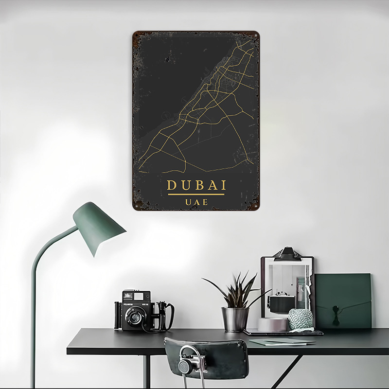 Affiche d'art imprimée avec la - Home Decor Dubai avis et prix