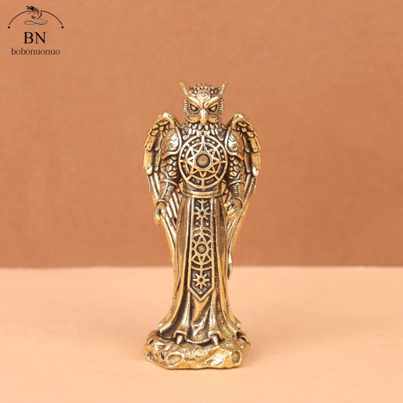 Statuette Rétro en Laiton Hibo - Home Decor Korea avis et prix