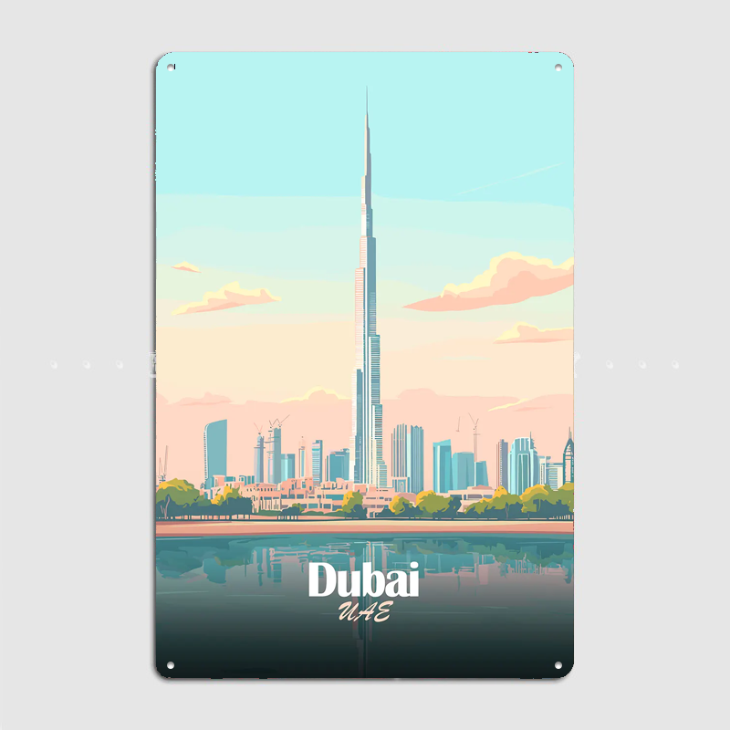 Affiche vectorielle de la silh - Home Decor Dubai avis et prix