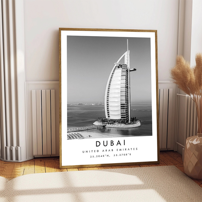 Affiche de ville de voyage noi - Home Decor Dubai avis et prix
