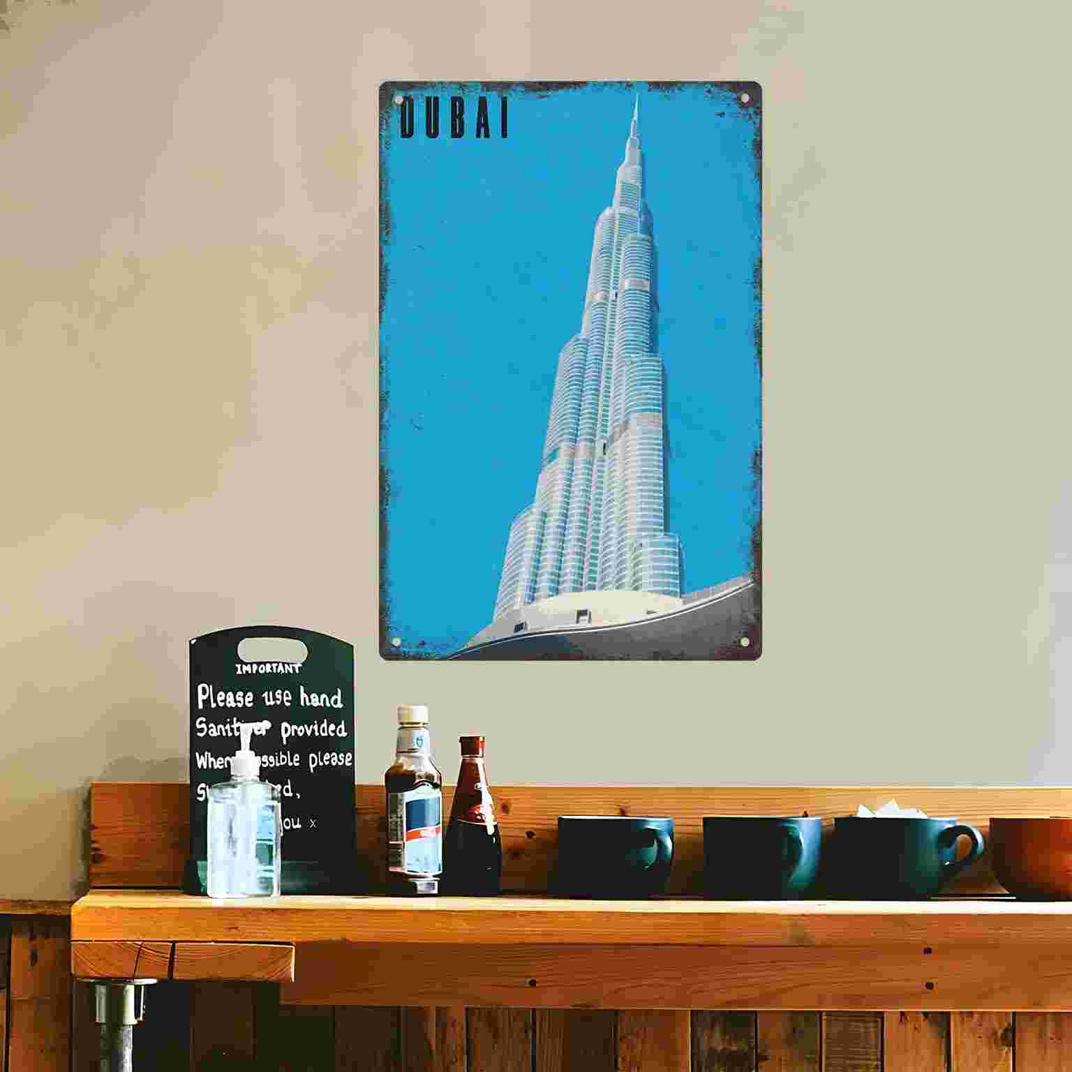 Panneau mural en métal 2D plat - Home Decor Dubai avis et prix