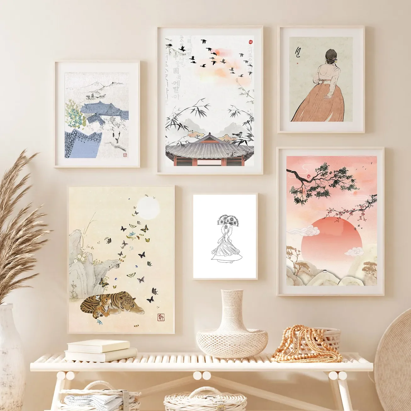 Affiche murale classique vinta - Home Decor Korea avis et prix