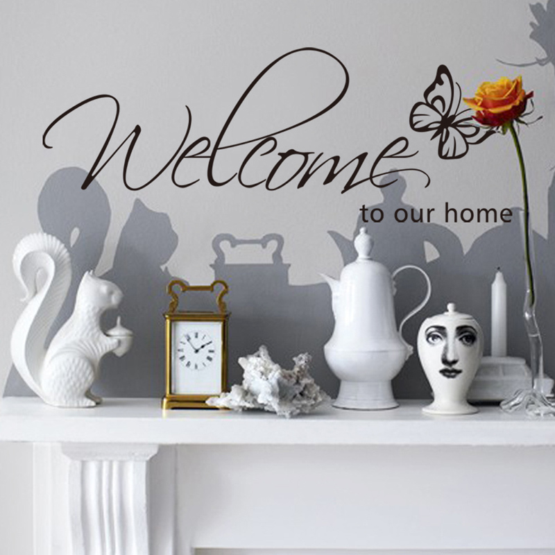 Autocollant mural alphabet ang - Home Decor Indonesia avis et prix