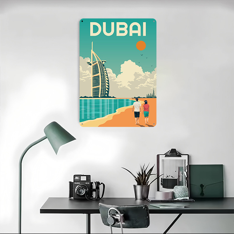 Affiche de voyage à Dubaï, Art - Home Decor Dubai avis et prix